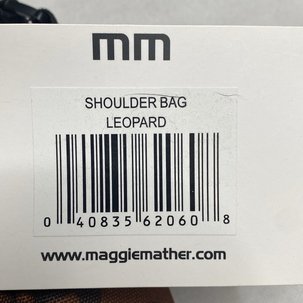 Maggie Mather Leopard‎ Shoulder Bag Tote NWT - Picture 3 of 7